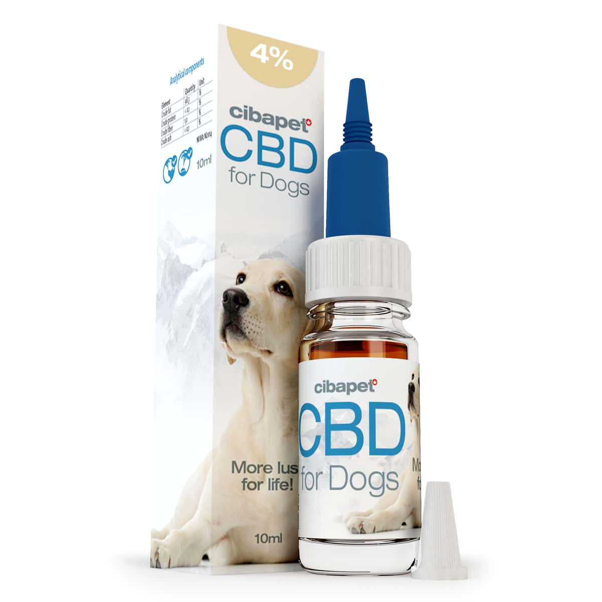 Cibapet - Aceite de CBD 4% para perros