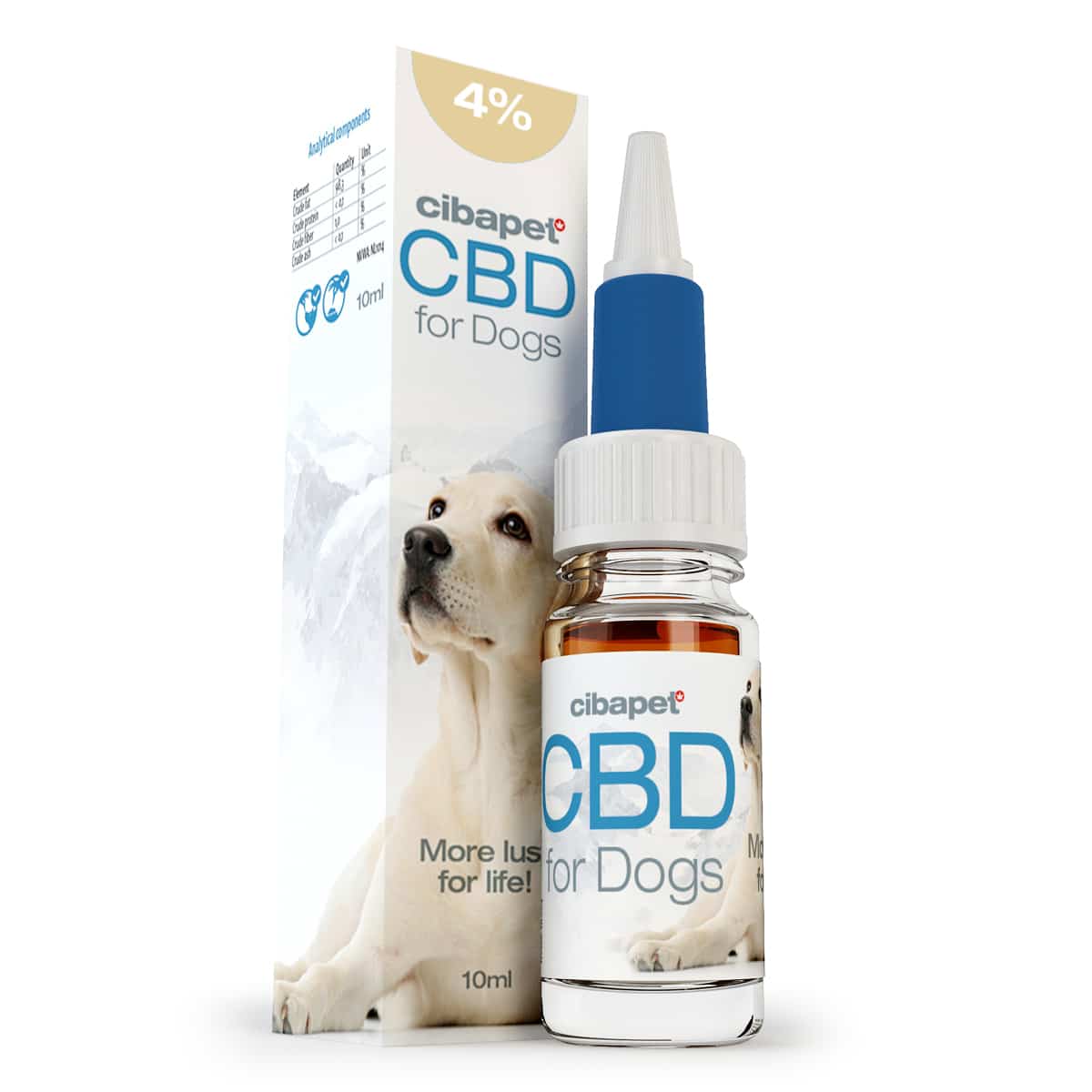 Cibapet - Aceite de CBD 4% para perros - Imagen 2