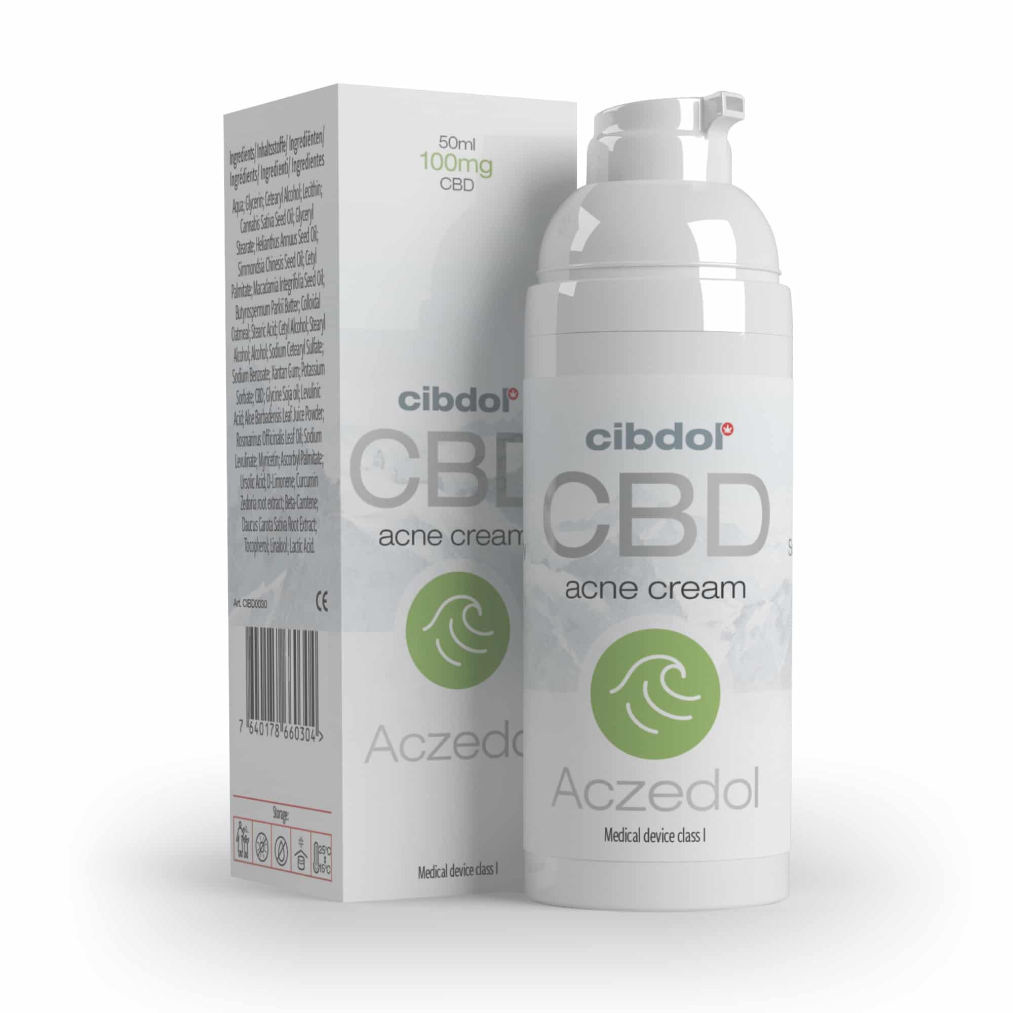 Aczedol - La crema CBD purificadora (contra espinillas) - Imagen 2